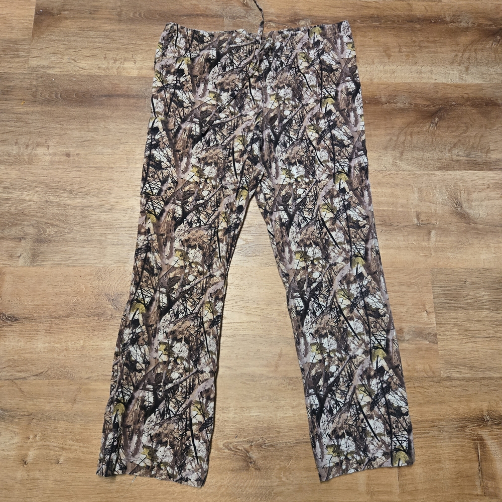 Med Couture Woodland Camouflage Scrub Pants Medium